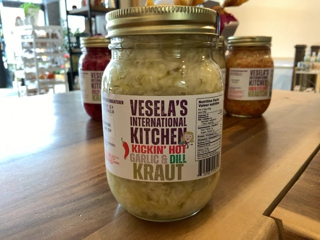 Vesela’s - Kraut - Kickin' Hot Garlic Dill