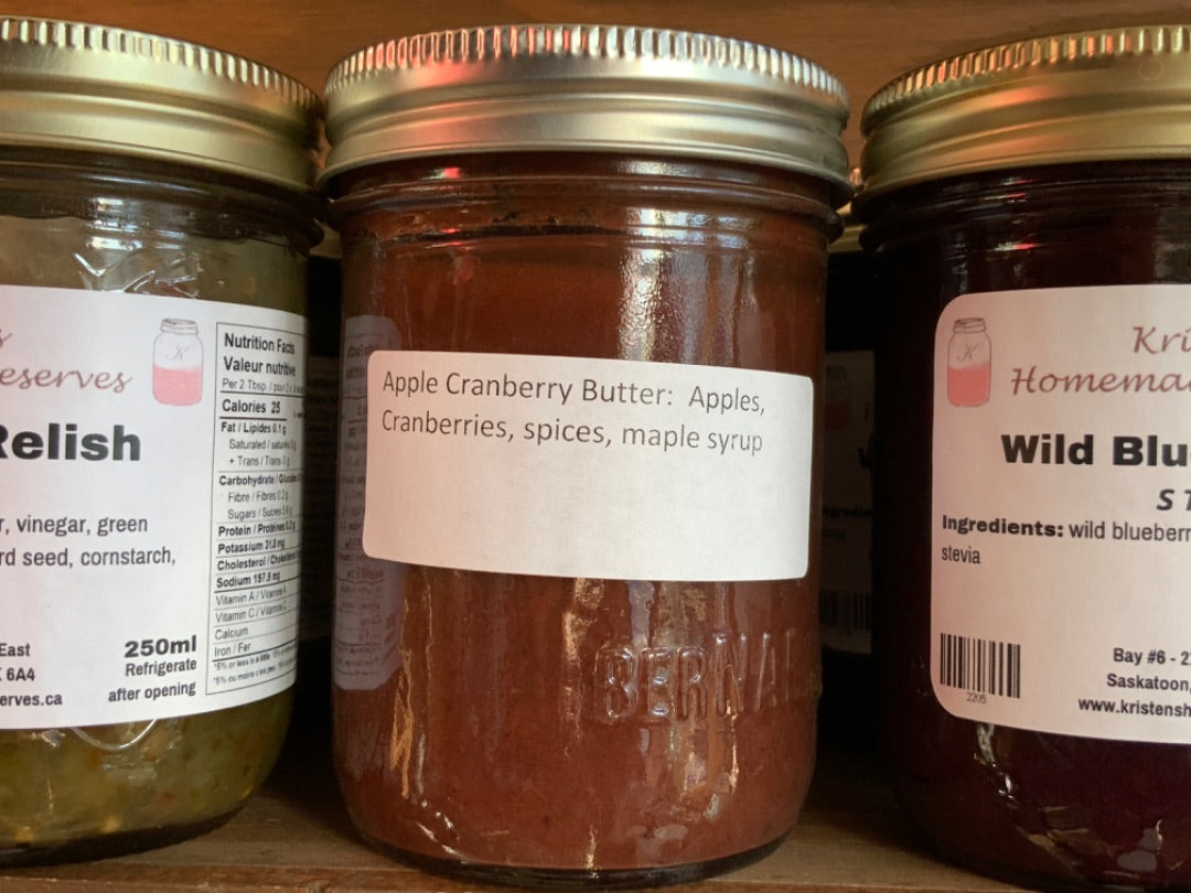 JJ’s Vegan Cheese - Spiced Cranberry Apple Butter