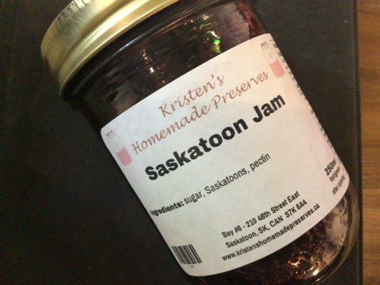 Kristen’s Preserves - Saskatoon Jam
