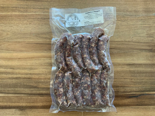 Brooksdale Coulee farms - Grass Fed Beef - Sausage - Cumberland Bangers