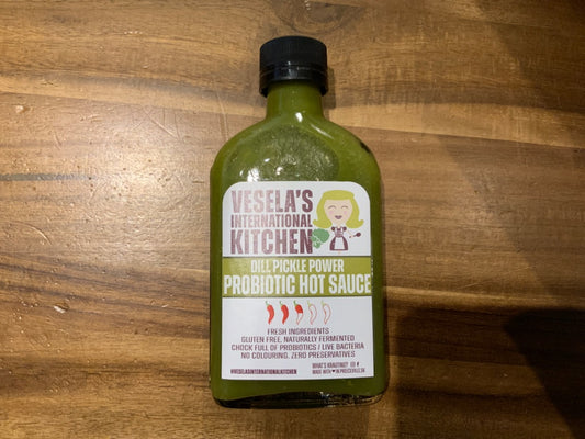Vesela's International Kitchen Food - Dill Pickle Power Probiotic Hot Sauce