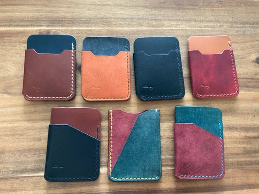 Analog Leather Craft - Leather Wallet without Flap