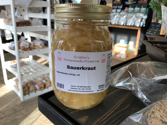 Kristen’s Preserves - Sauerkraut (500ml)