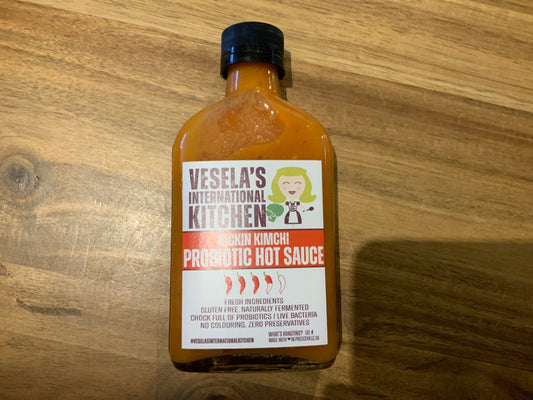 Vesela's International Kitchen Food - Kickin Kimchi Probiotic Hot Sauce