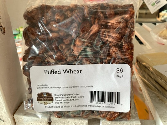 Donna’s Country Kitchen - Cakes/Squares - Puffed Wheat Square