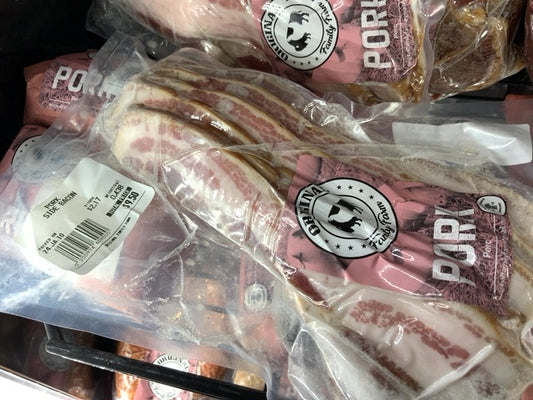 Original Family Farms - Pork Side Bacon (~450g)