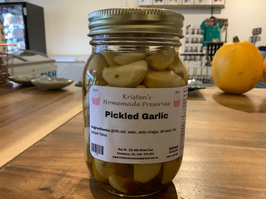 Kristen’s Preserves - Preserves - Pickled Garlic (500ml)