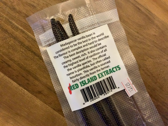 Red Island Extracts - Vanilla Beans (3 Pack)